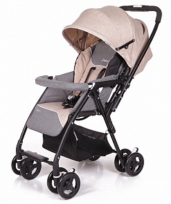 Коляска прогулочная Neo Plus с перекидной ручкой, бежевая (Jetem, JT002_Beige 17)